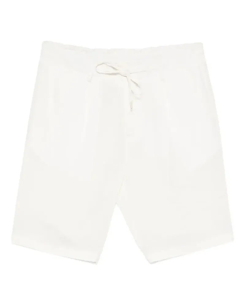 Briglia 1949 drawstring pleated shorts - Weiß Weiß