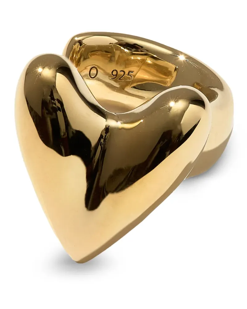 OTIUMBERG Roscida Ear Cuff mit Herz - Gold Gold