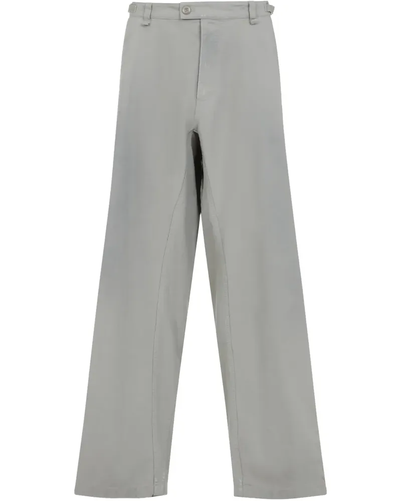 Balenciaga Hose mit geradem Bein - Nude Nude