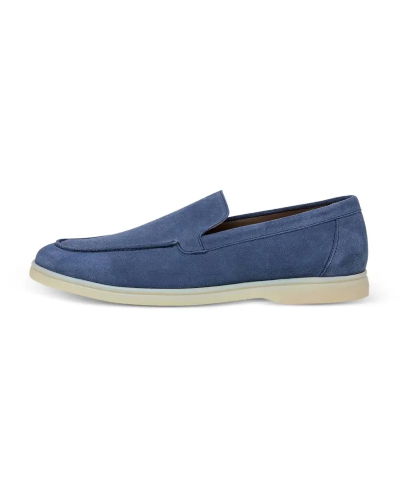 Hackett Martin Loafer aus Wildleder - Blau Blau