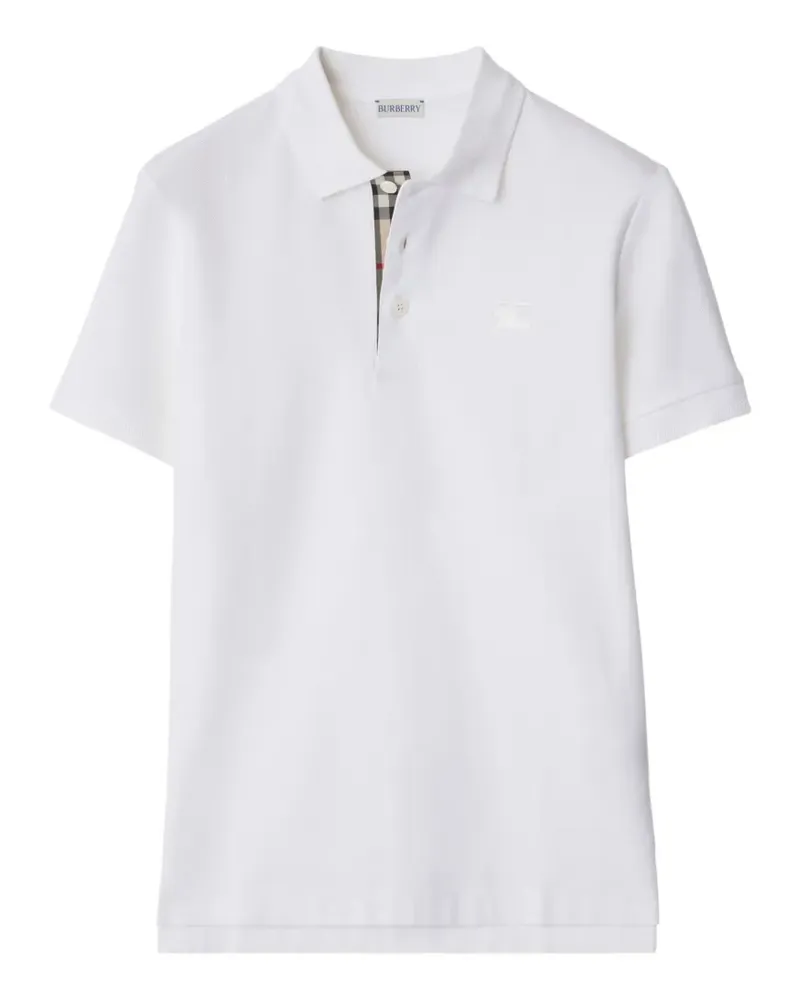 Burberry cotton polo shirt - Weiß Weiß