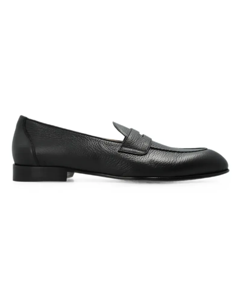 Brioni Appia Loafer - Schwarz Schwarz