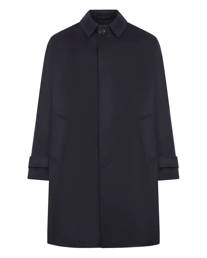 LARDINI button-fastening coat - Blau Blau