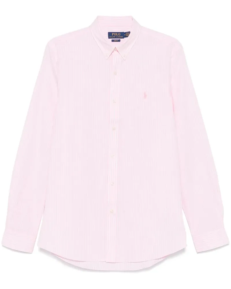 Ralph Lauren Gestreiftes Hemd - Rosa Rosa