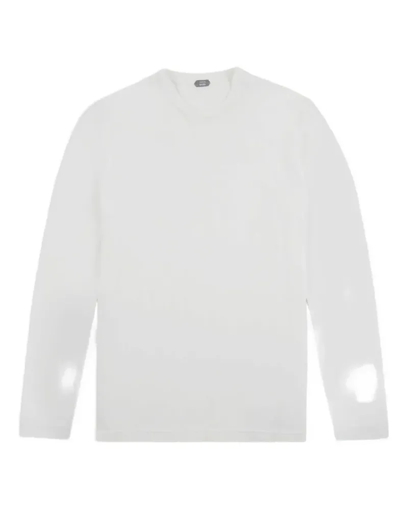 Zanone cotton T-shirt - Weiß Weiß