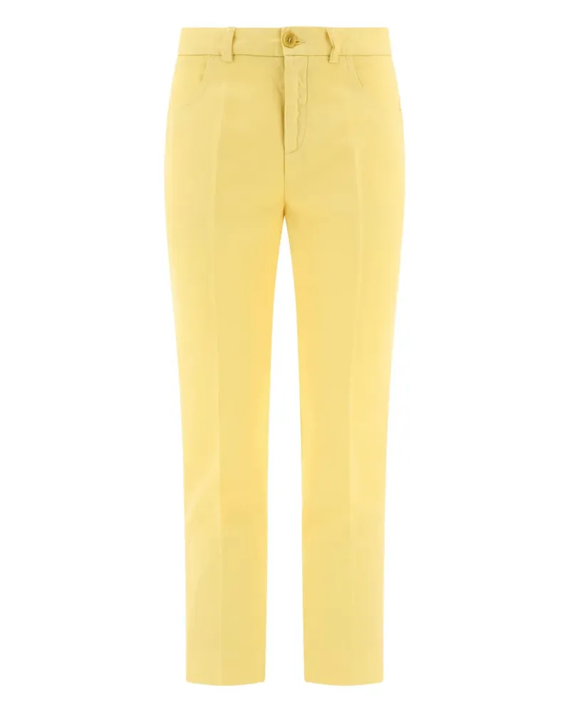 ASPESI Hose mit Taschendetail - Gelb Gelb
