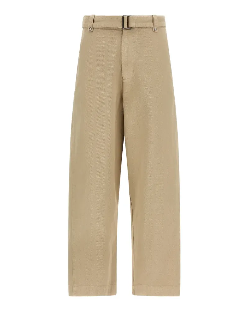Entire Studios baggy belted trousers - Nude Nude