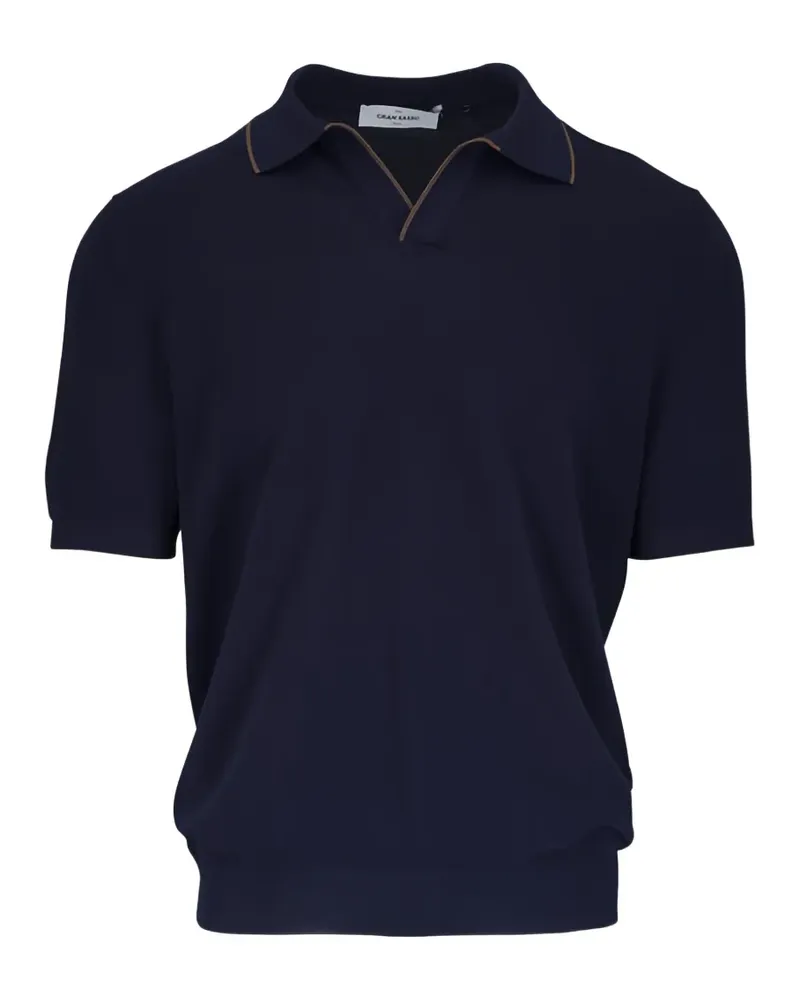 Gran Sasso short-sleeve T-shirt - Blau Blau