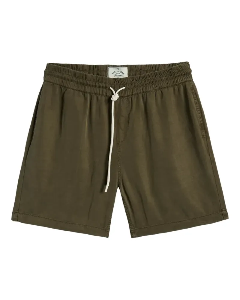 Portuguese Flannel Dogtown drawstring elasticated-waist shorts - Grün Grün