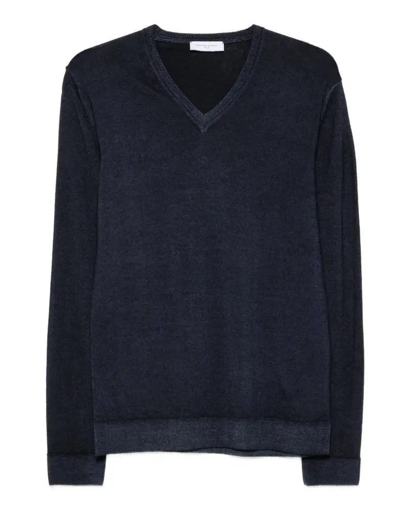 Daniele Fiesoli Pullover mit V-Ausschnitt - Blau Blau