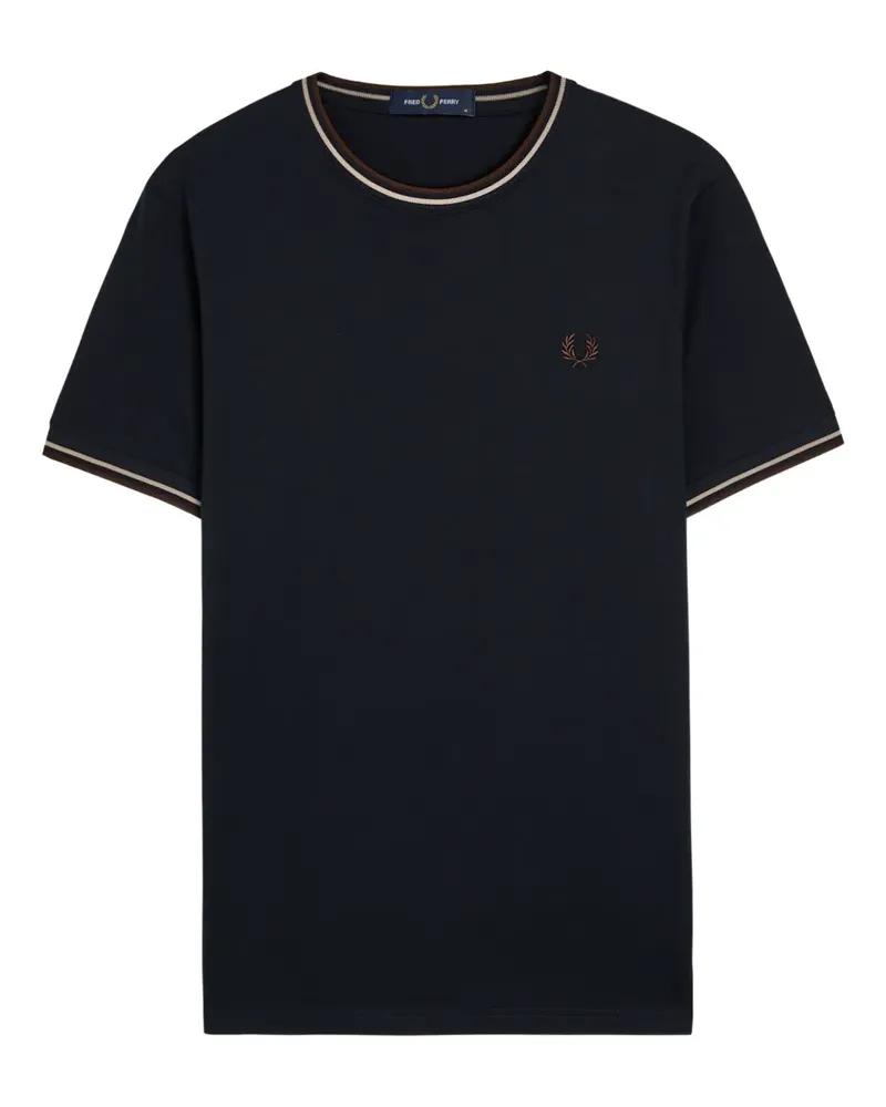 Fred Perry laurel wreath T-shirt - Blau Blau