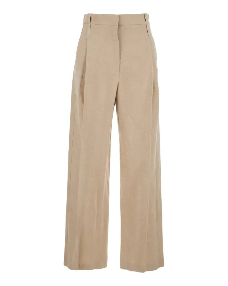TELA Rubicon pleated trousers - Nude Nude
