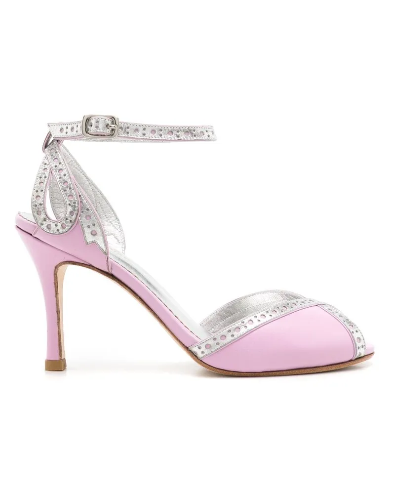 Sarah Chofakian Gelle Sandalen 75mm - Violett Violett