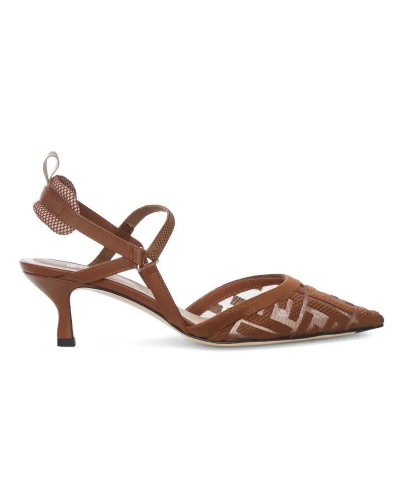 Fendi Colibrì monogram sandals - Weiß Weiß