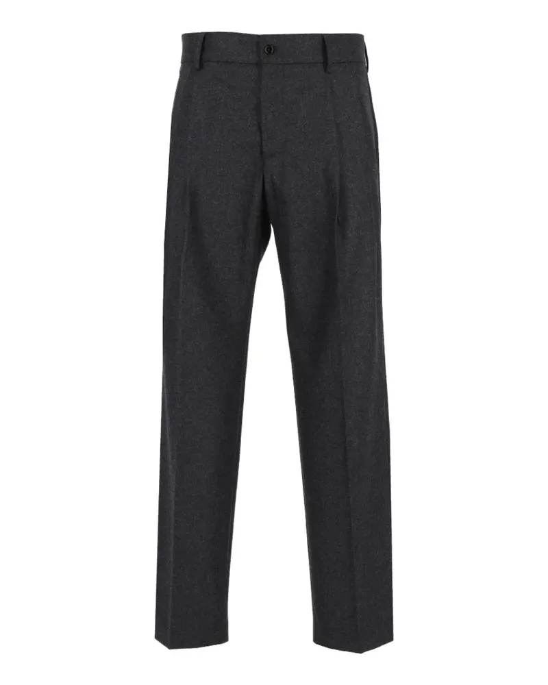 Dolce & Gabbana Hose aus Flanell - Grau Grau