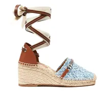 Gaia Boucle-Espadrilles aus Denim - Blau