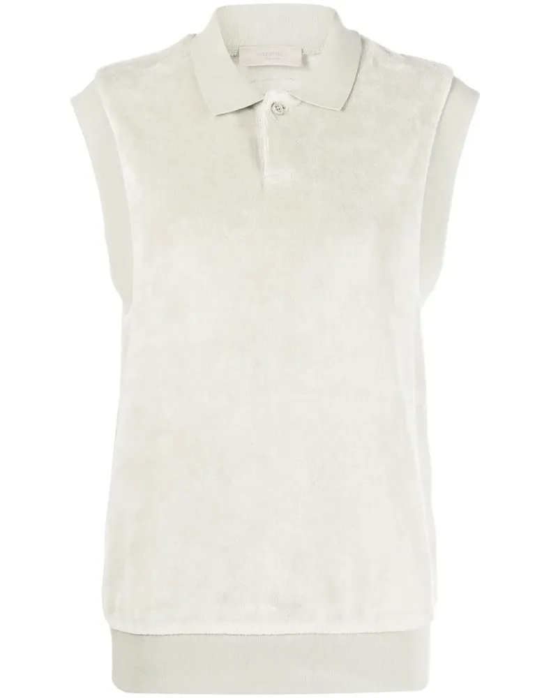 Fear of God Top mit Poloshirtkragen - Grün Grün