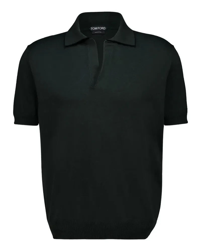 Tom Ford T-Shirt mit V-Ausschnitt - Grün Grün