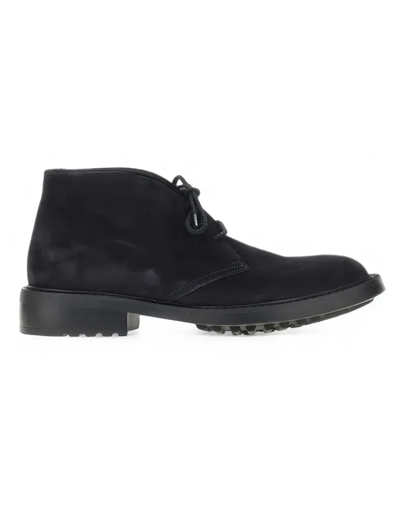 CALCE lace-up suede desert boots - Blau Blau