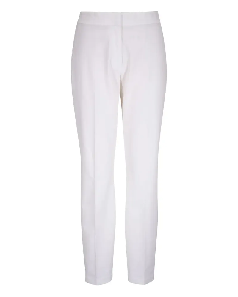 Lafayette148 Hose mit Bügelfalten - Weiß Weiß