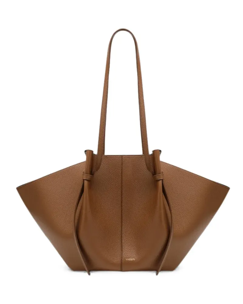 YUZEFI Großer Mochi Shopper - Braun Braun