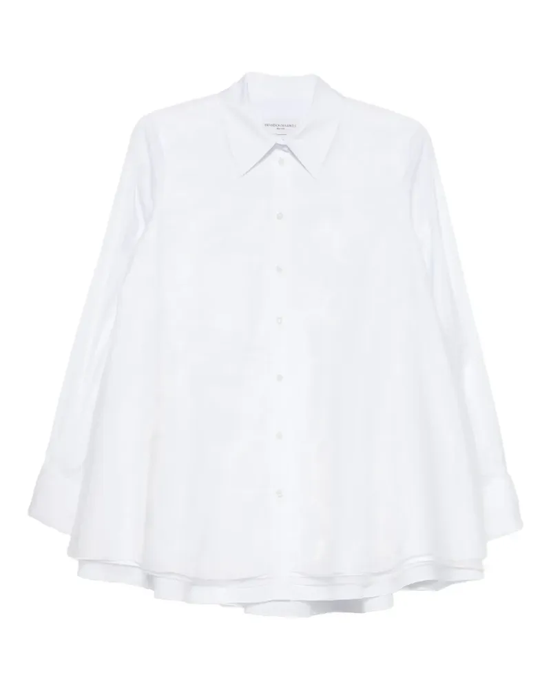 Brandon Maxwell layered shirt - Rot Rot