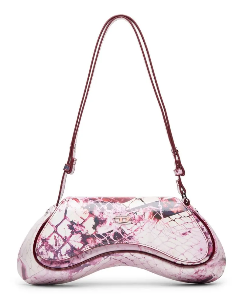 Diesel Play Schultertasche - Rosa Rosa