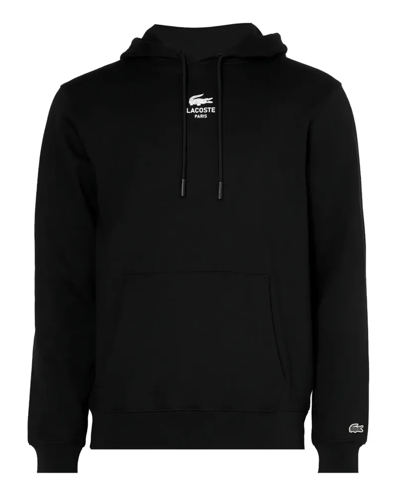 Lacoste Hoodie mit Logo - Schwarz Schwarz
