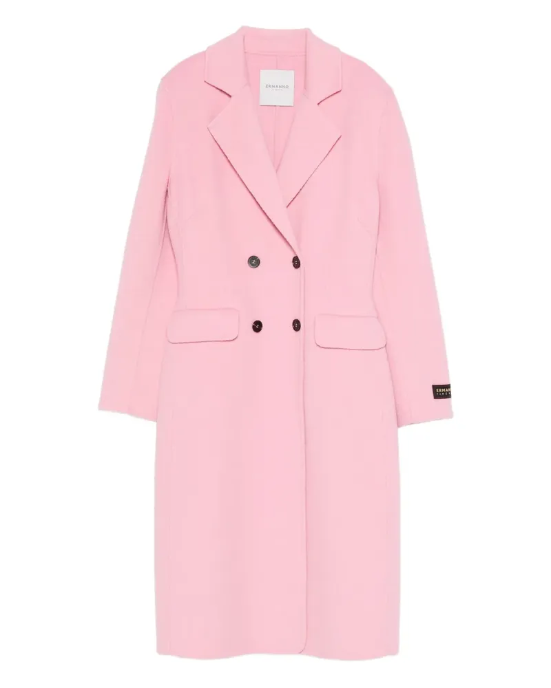 Ermanno Scervino double-breasted coat - Rosa Rosa
