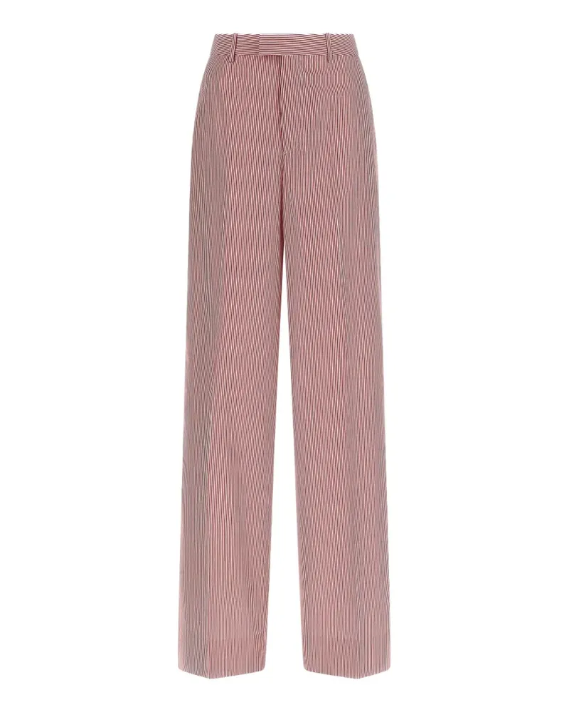 ARMARIUM Juno striped tailored trousers - Rot Rot