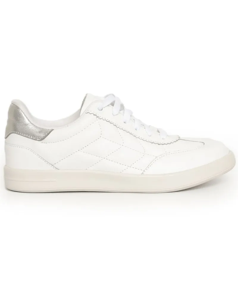 Sarah Chofakian Sneakers mit Ziernähten - Weiß Weiß