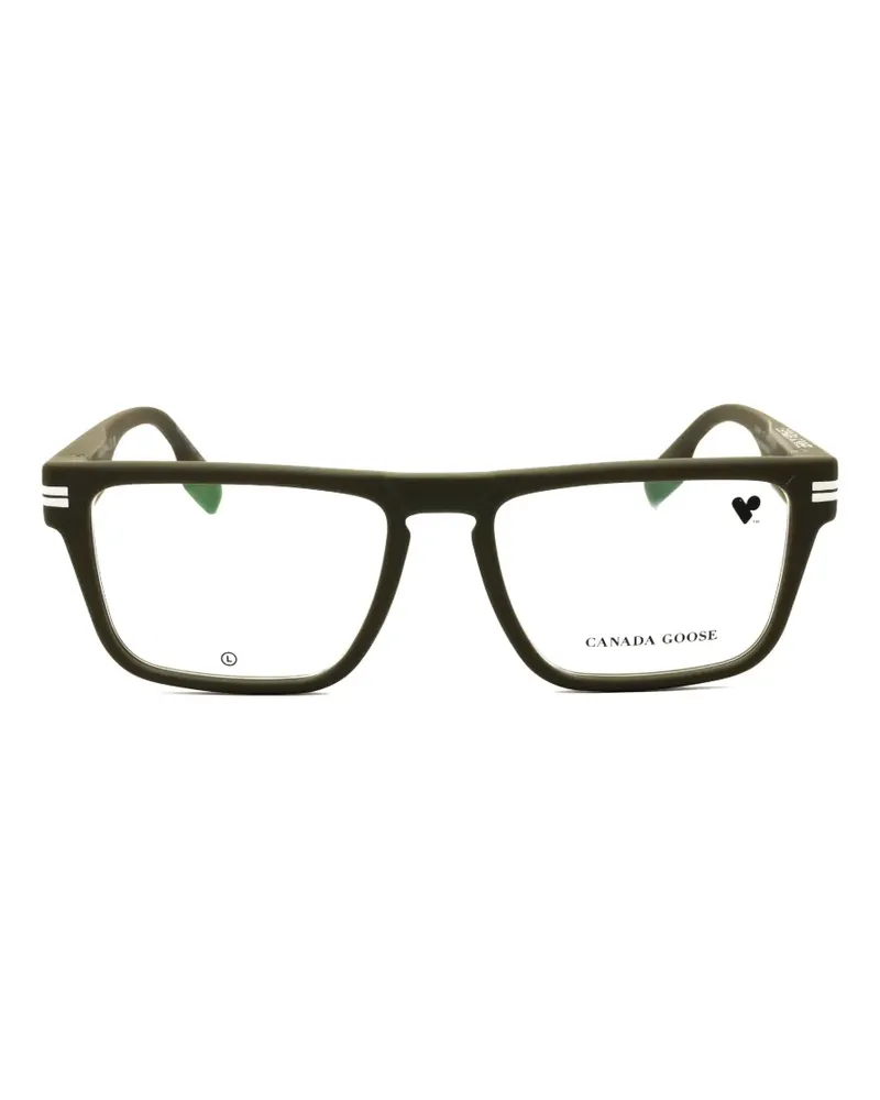 Canada Goose rectangle-frame glasses - Grün Grün