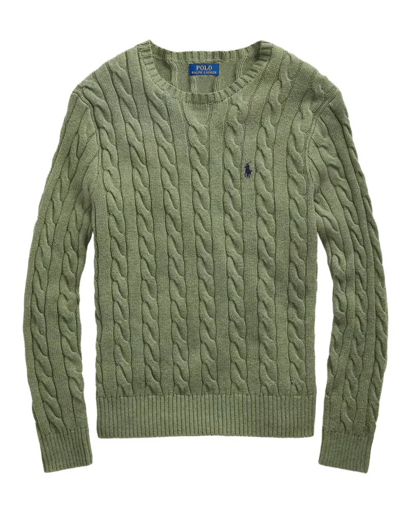 Ralph Lauren Pullover mit Zopfmuster - Grün Grün