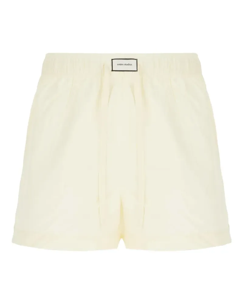 Entire Studios cotton bermuda shorts - Nude Nude