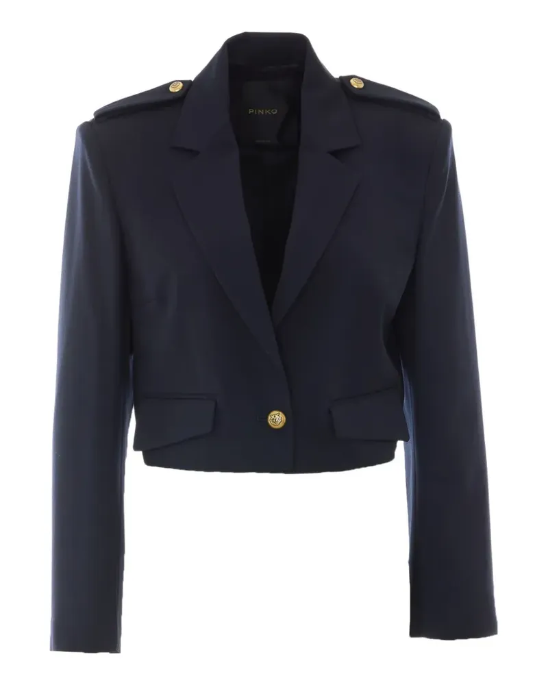 Pinko Manna Cropped-Jacke - Blau Blau