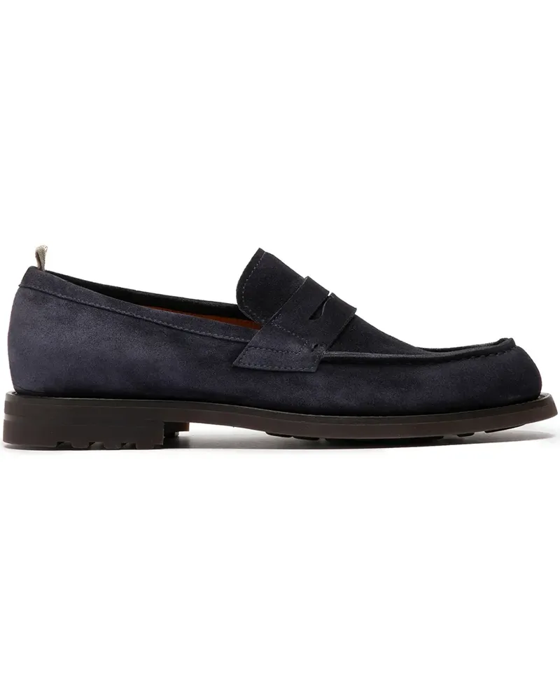 Officine Creative Italia Loafer aus Wildleder - Blau Blau