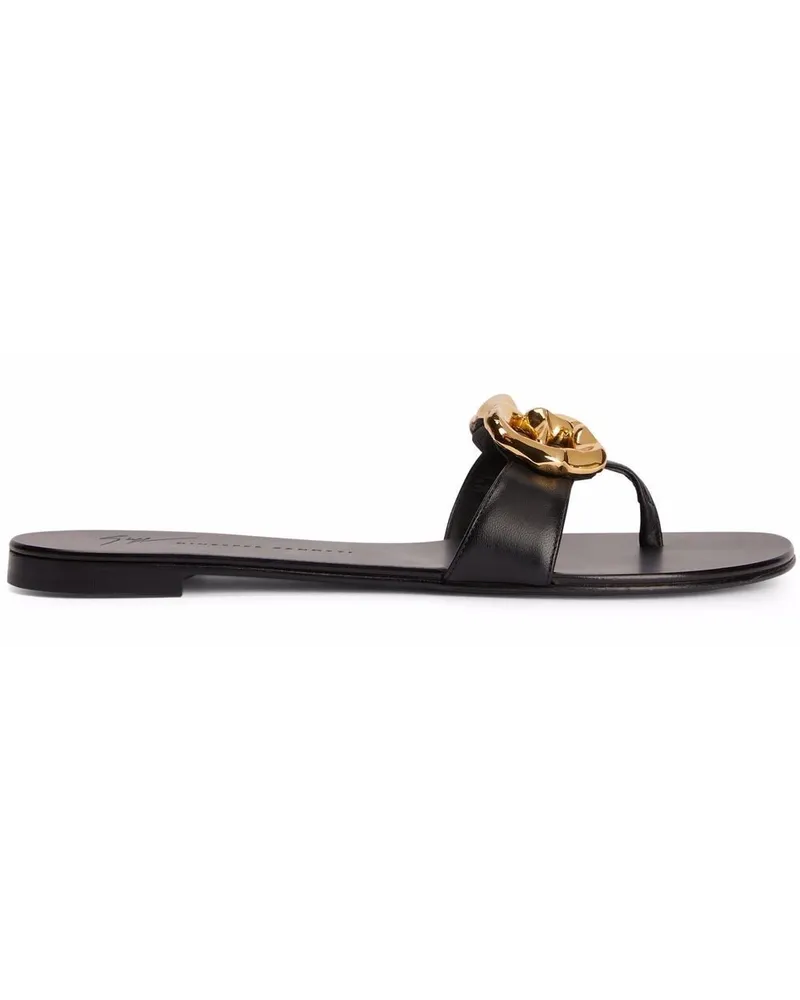 Giuseppe Zanotti Lyra Zali Sandalen - Schwarz Schwarz