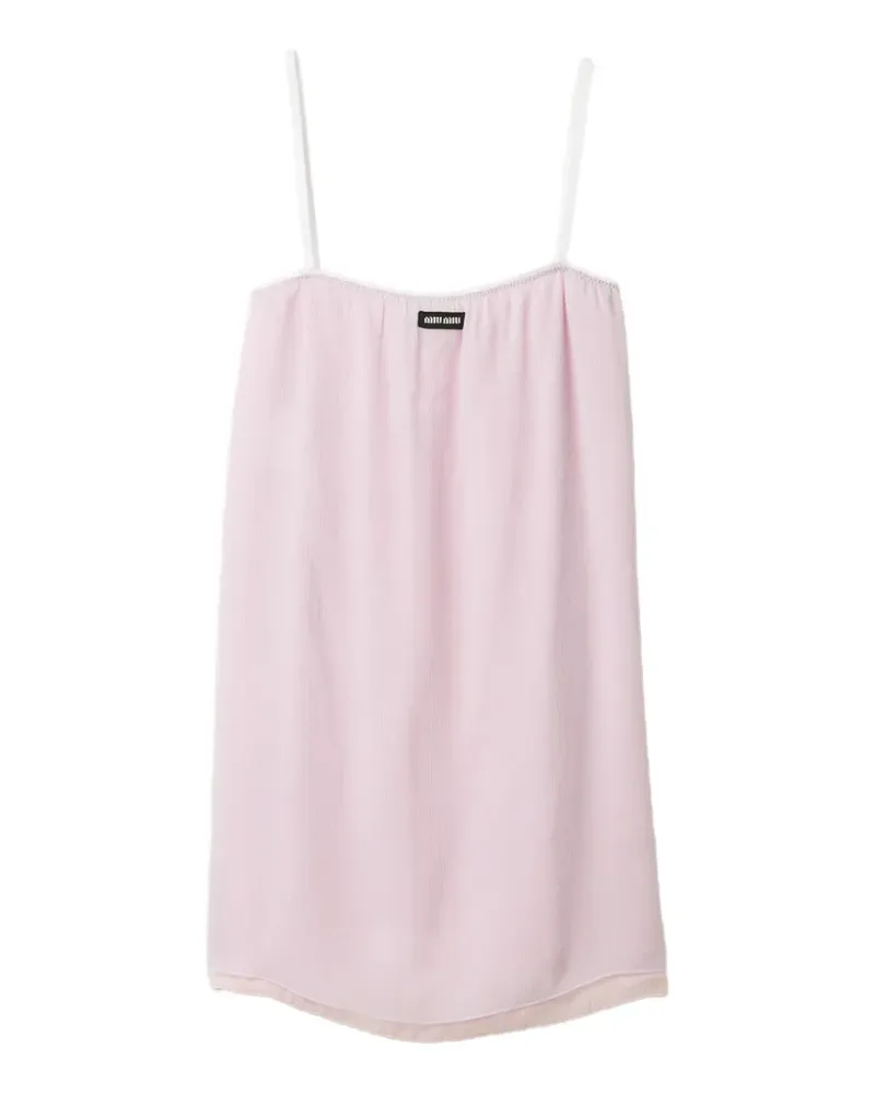 Miu Miu chiffon dress - Rosa Rosa