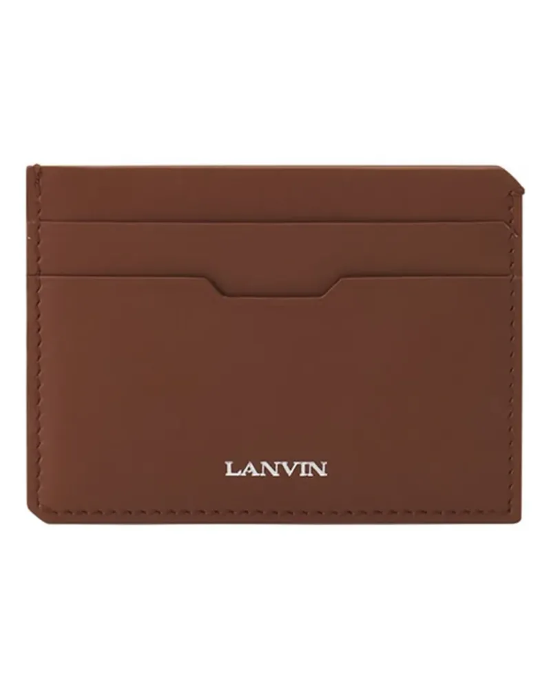 Lanvin Klassisches Kartenetui - Braun Braun