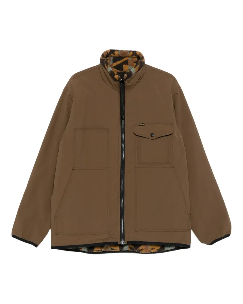 Filson Bomberjacke mit Reißverschluss - Braun Braun