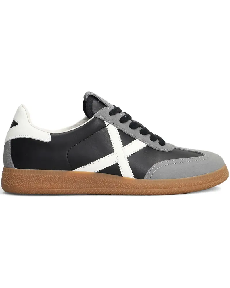 MUNICH Barru Sneakers mit Kreuzdetail - Schwarz Schwarz