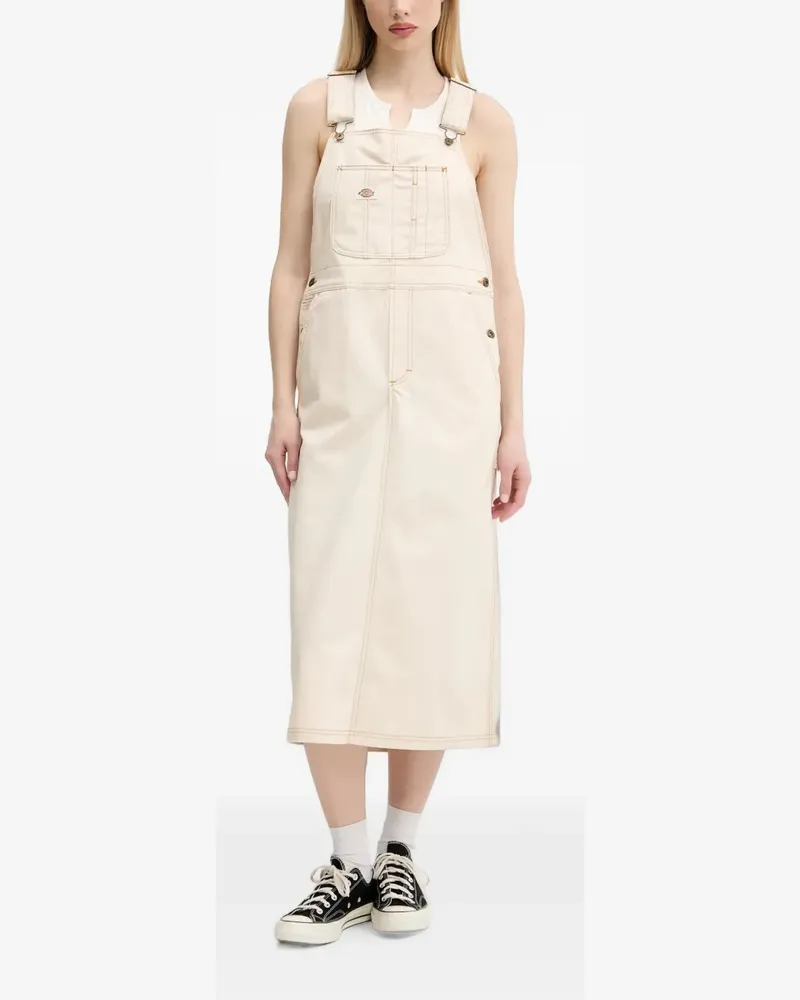 Dickies Kleid mit aufgesetzter Tasche - Nude Nude