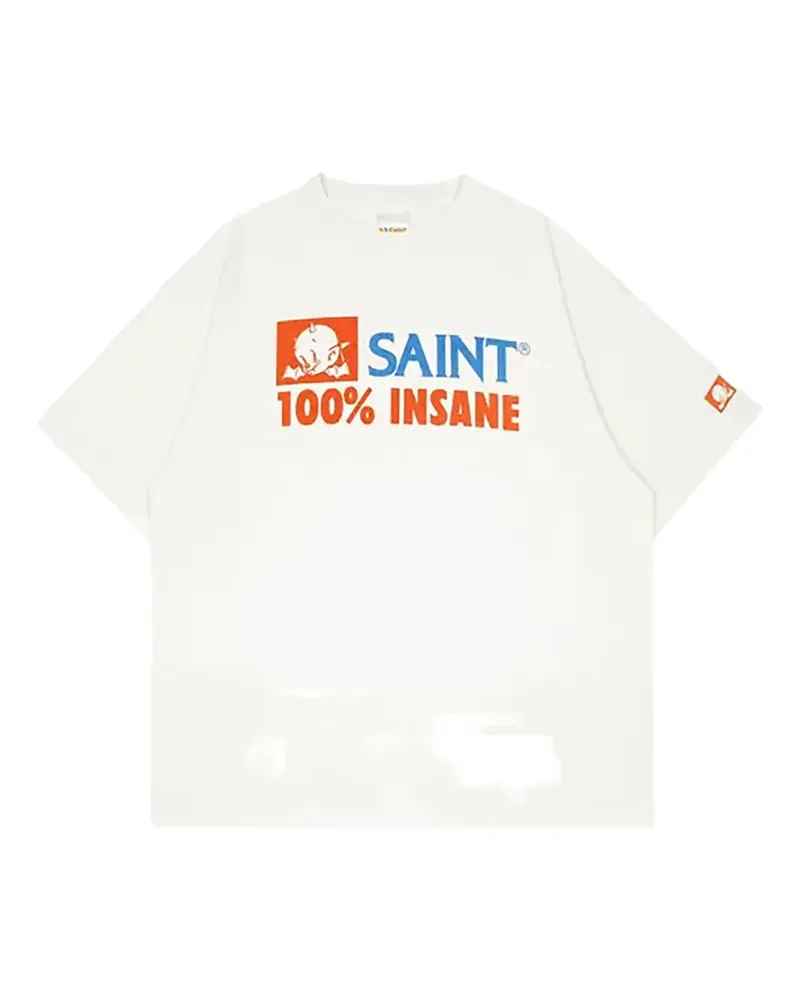 SAINT MXXXXXX Insane T-shirt - Weiß Weiß