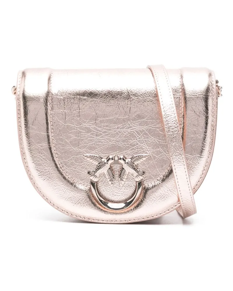 Pinko Mini Love Round Click Schultertasche - Rosa Rosa