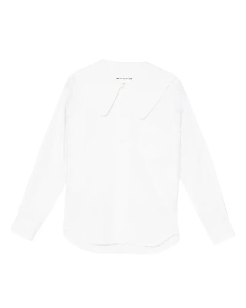 Comme des Garçons Klassisches Hemd - Weiß Weiß