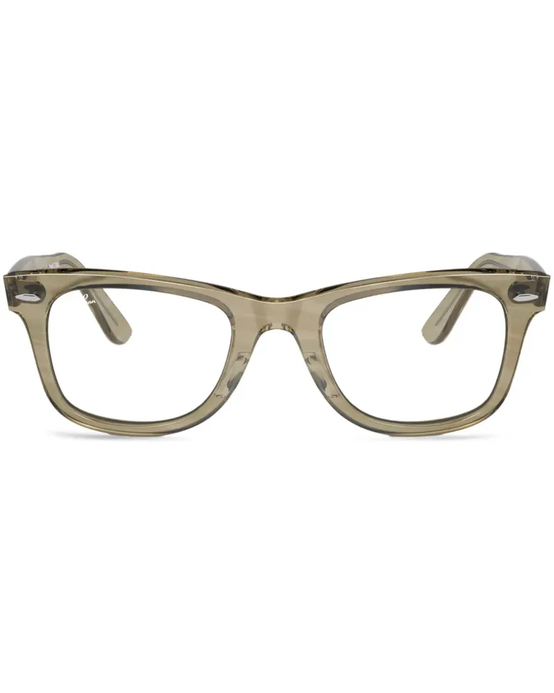 Ray Ban Original Wayfarer Brille mit eckigem Gestell - Nude Nude