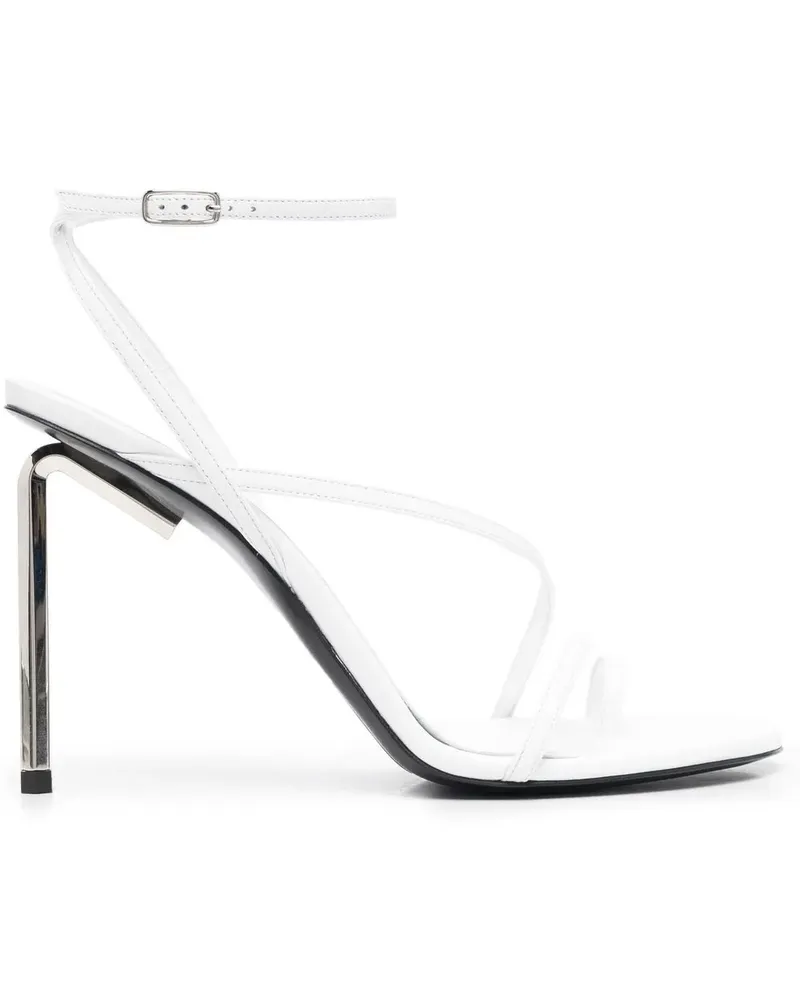 OFF-WHITE Allen Riemchensandalen - Weiß Weiß