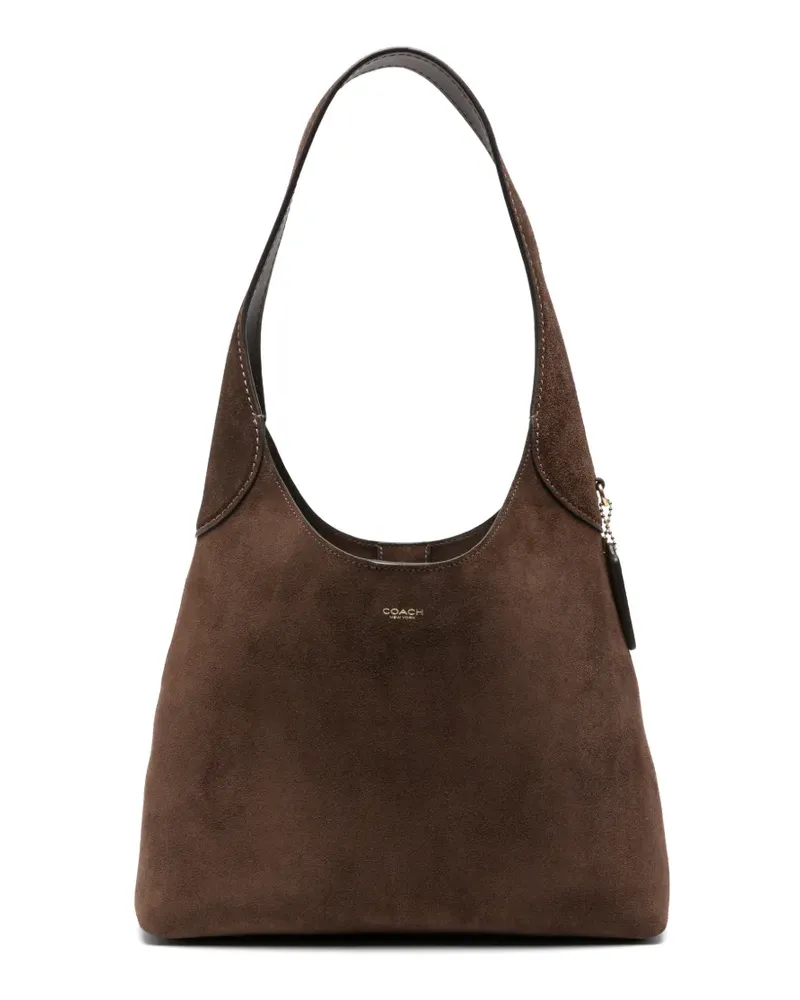 Coach Brooklyn Schultertasche - Braun Braun
