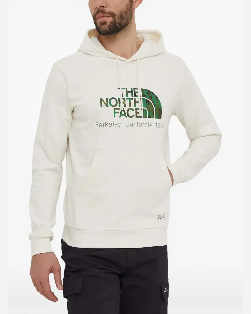 The North Face hooded printed sweater - Nude Nude