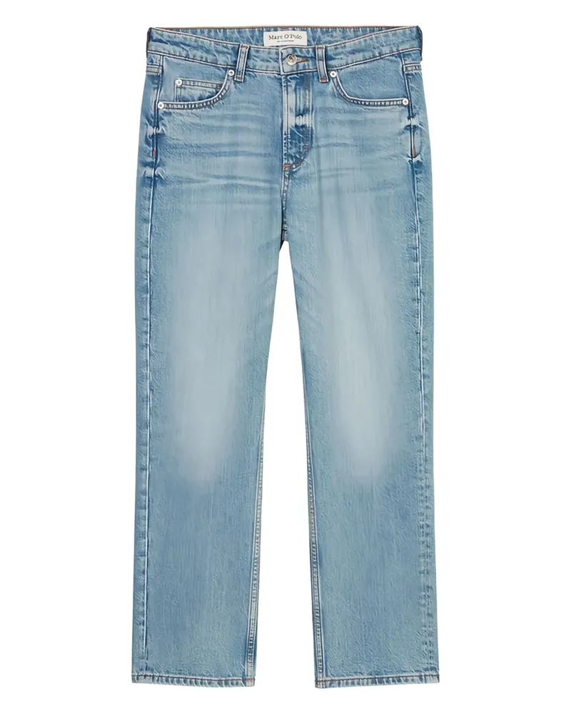 Marc O'Polo Jeans mit Logo-Patch - Blau Blau